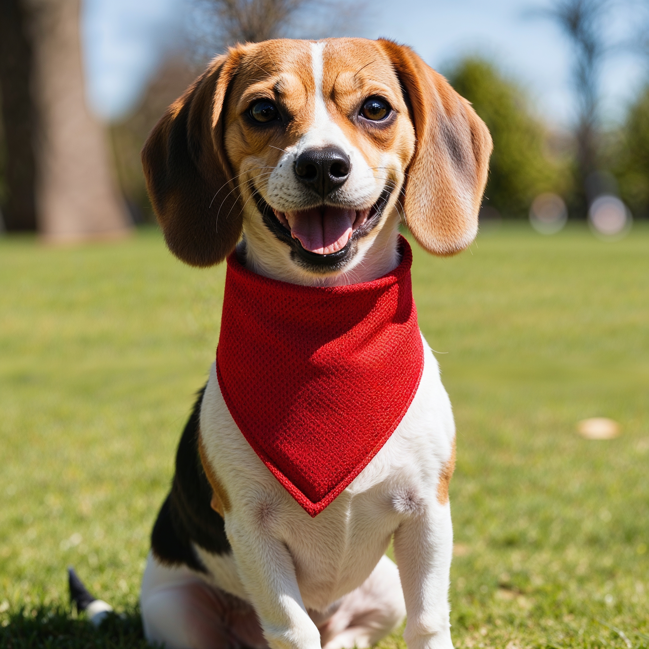 PawChic Adjustable Velcro Bandana for Pets - Image 2