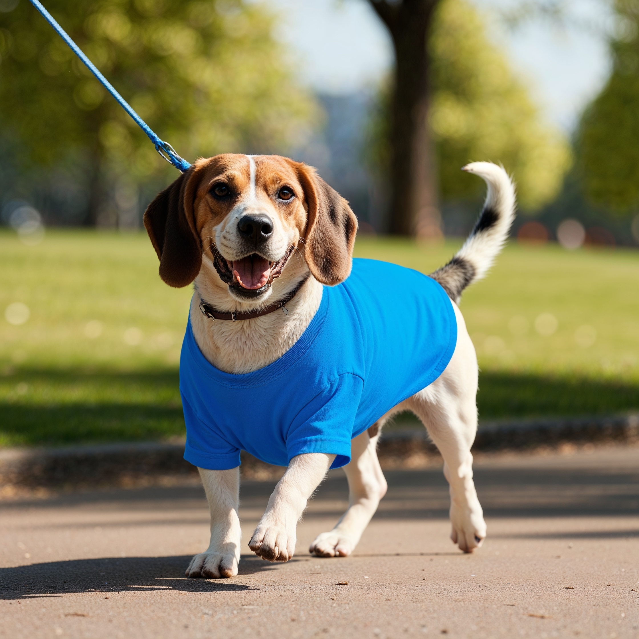 ComfyPaws Plain Cotton T-Shirt for Pets - Image 3