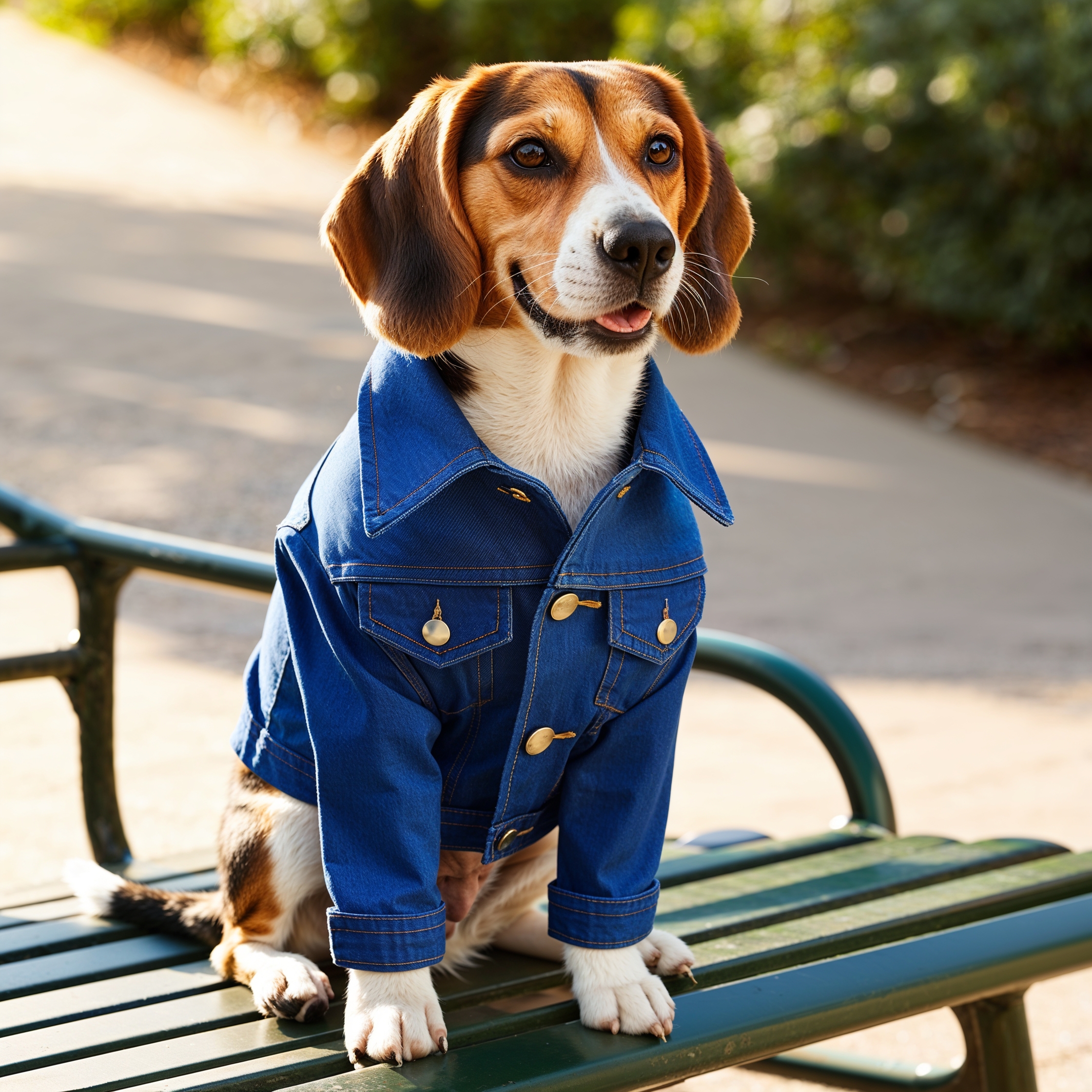 TrendPaws Classic Denim Jacket for Pets - Image 3