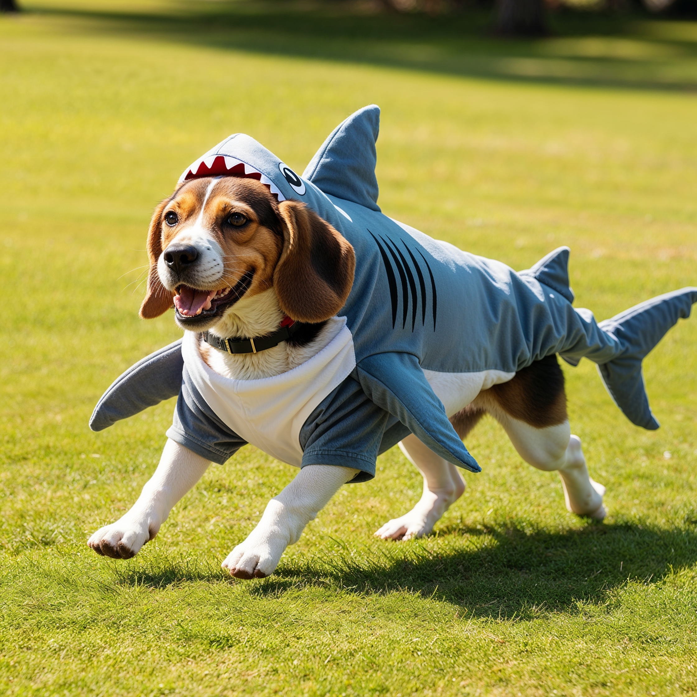 FinPaws Shark Costume for Pets - Image 3