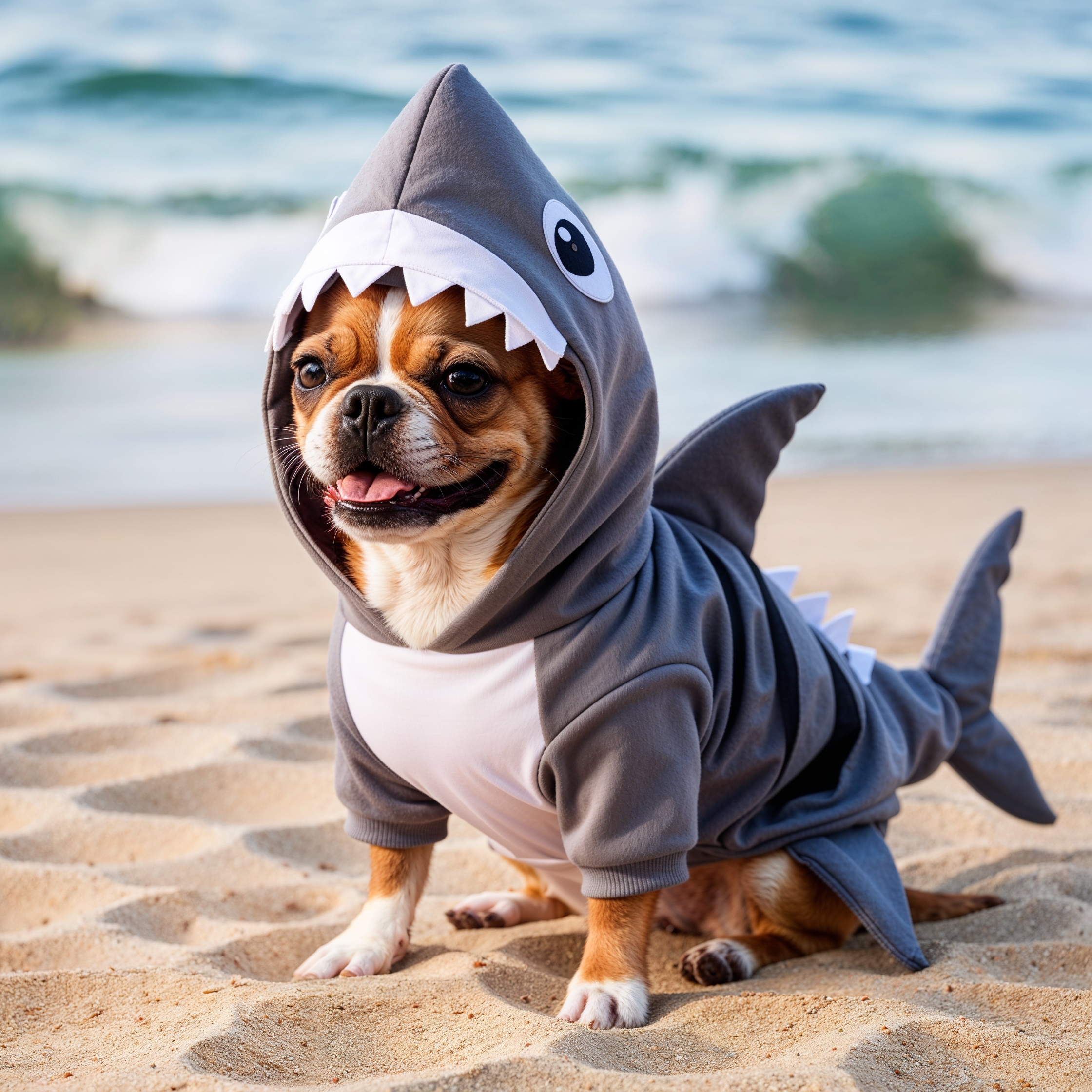 FinPaws Shark Costume for Pets - Image 5