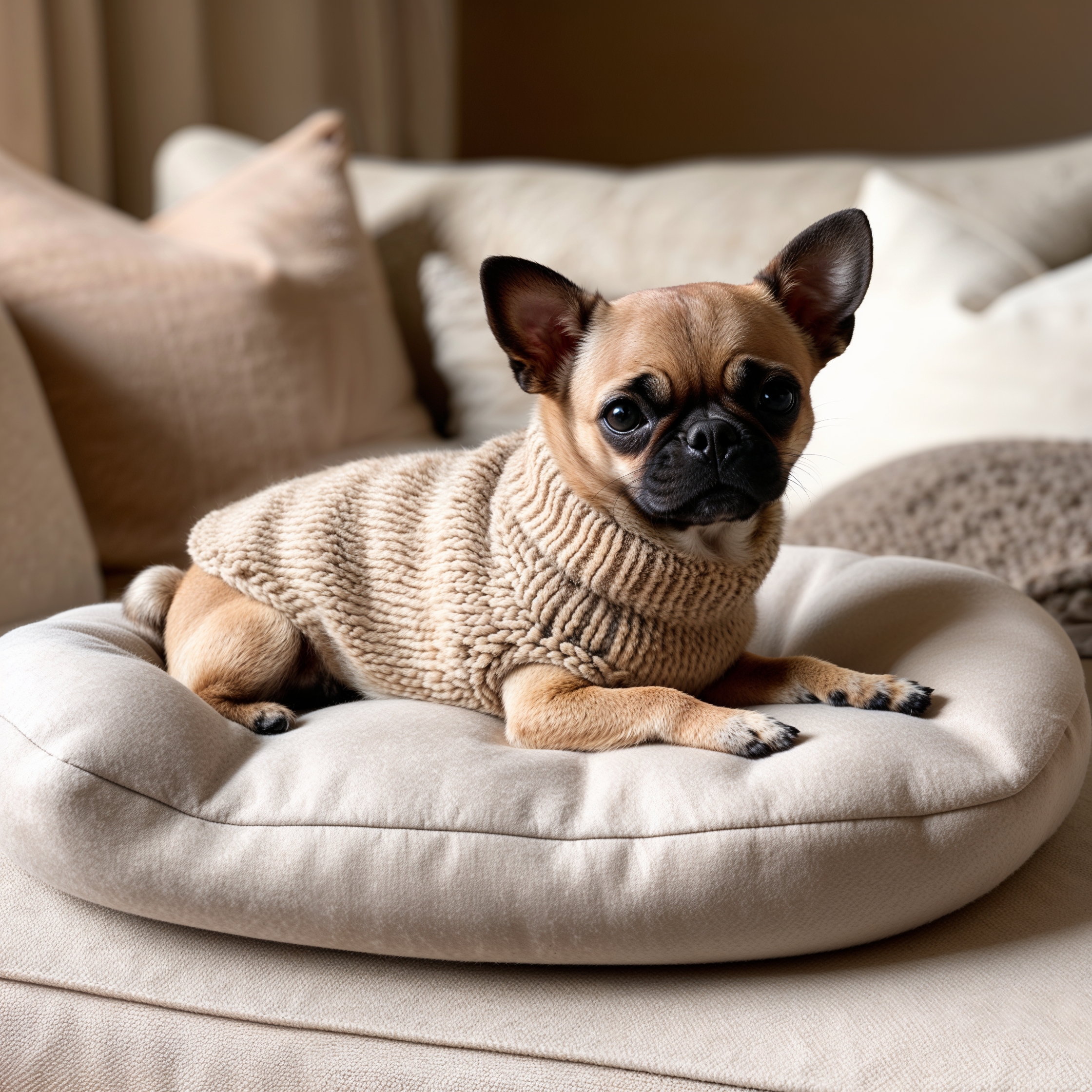 Knitted Wool Sweater - Image 7