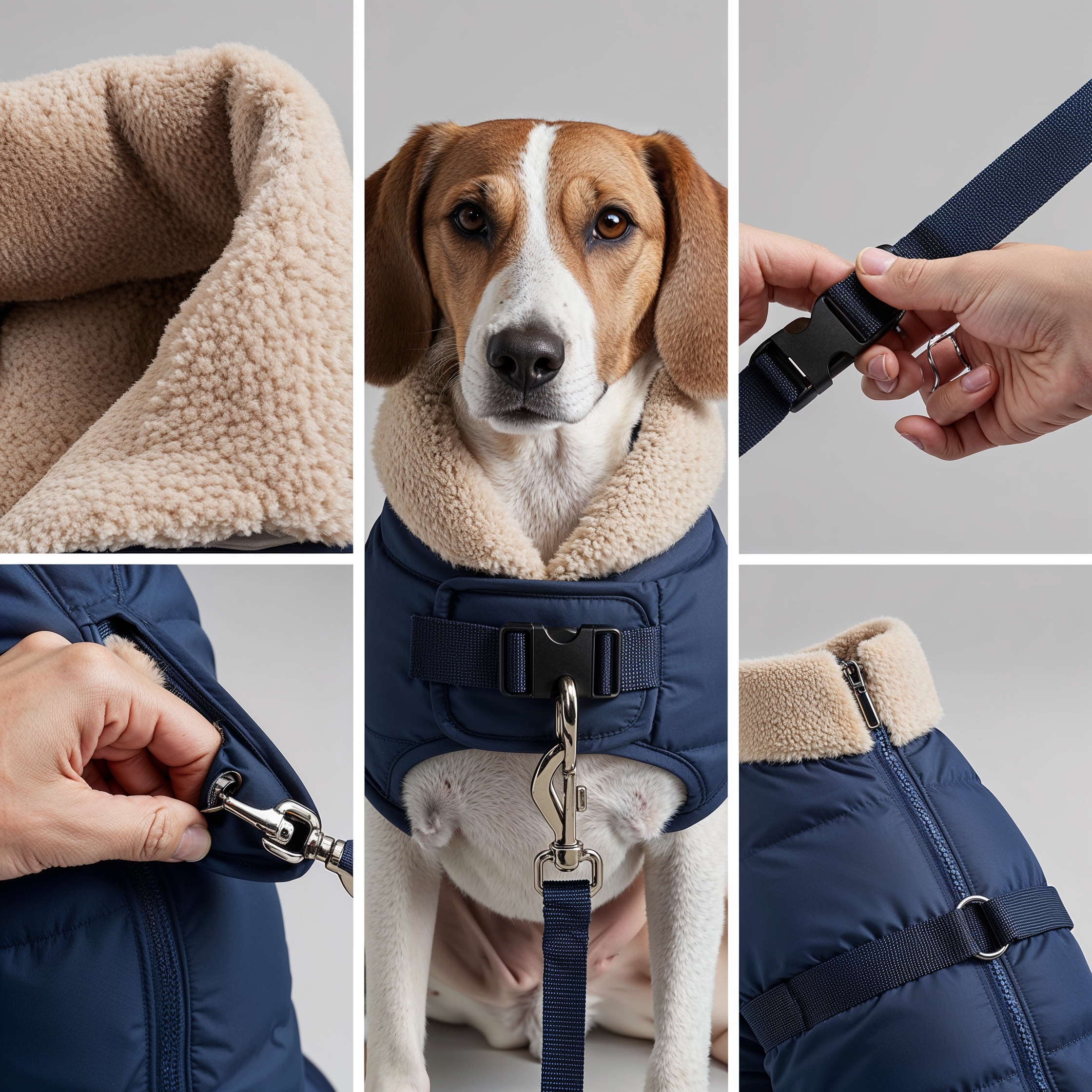 Fleece-Lined Winter Jacket - Image 6