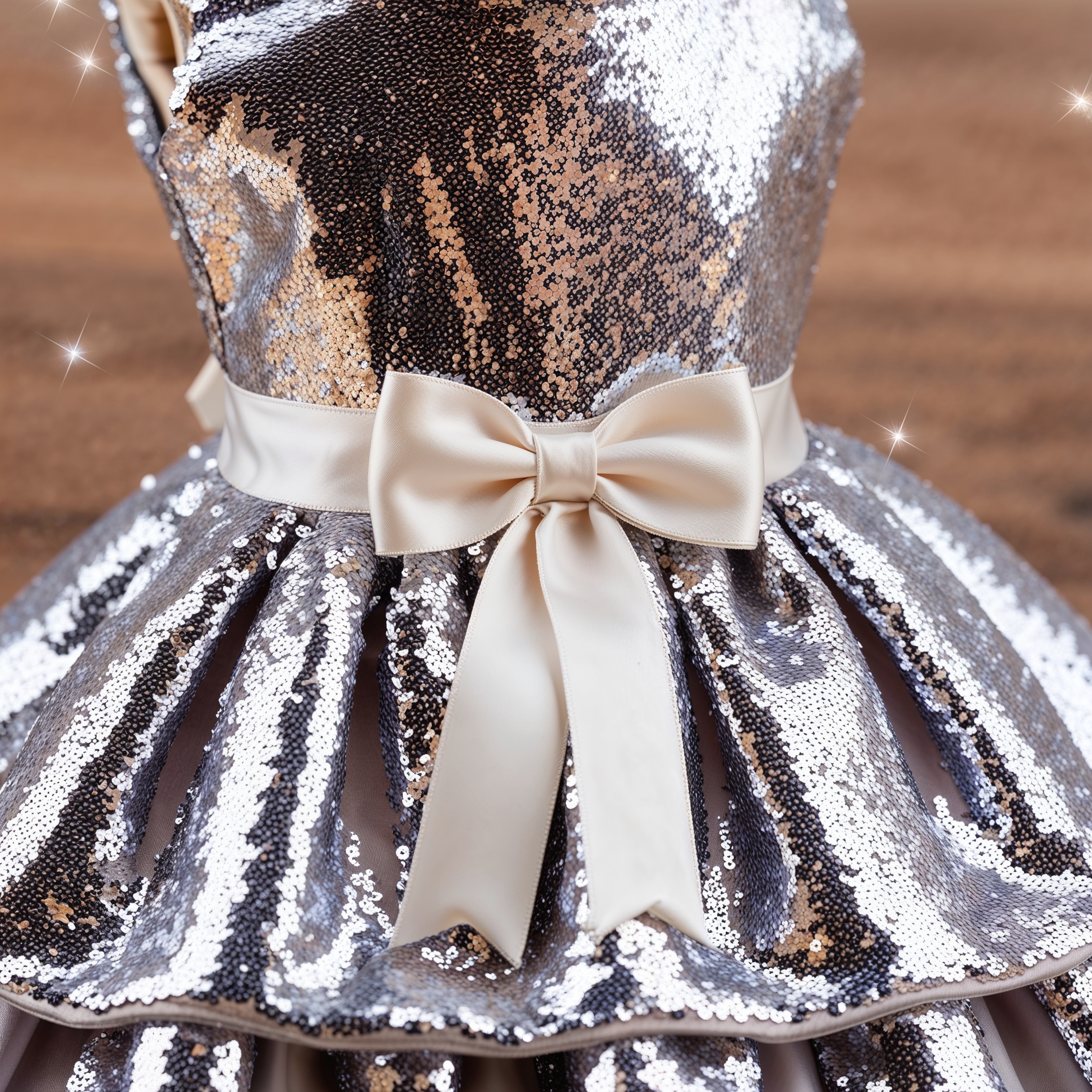 GlamPaws Sequin Evening Gown for Pets - Image 3