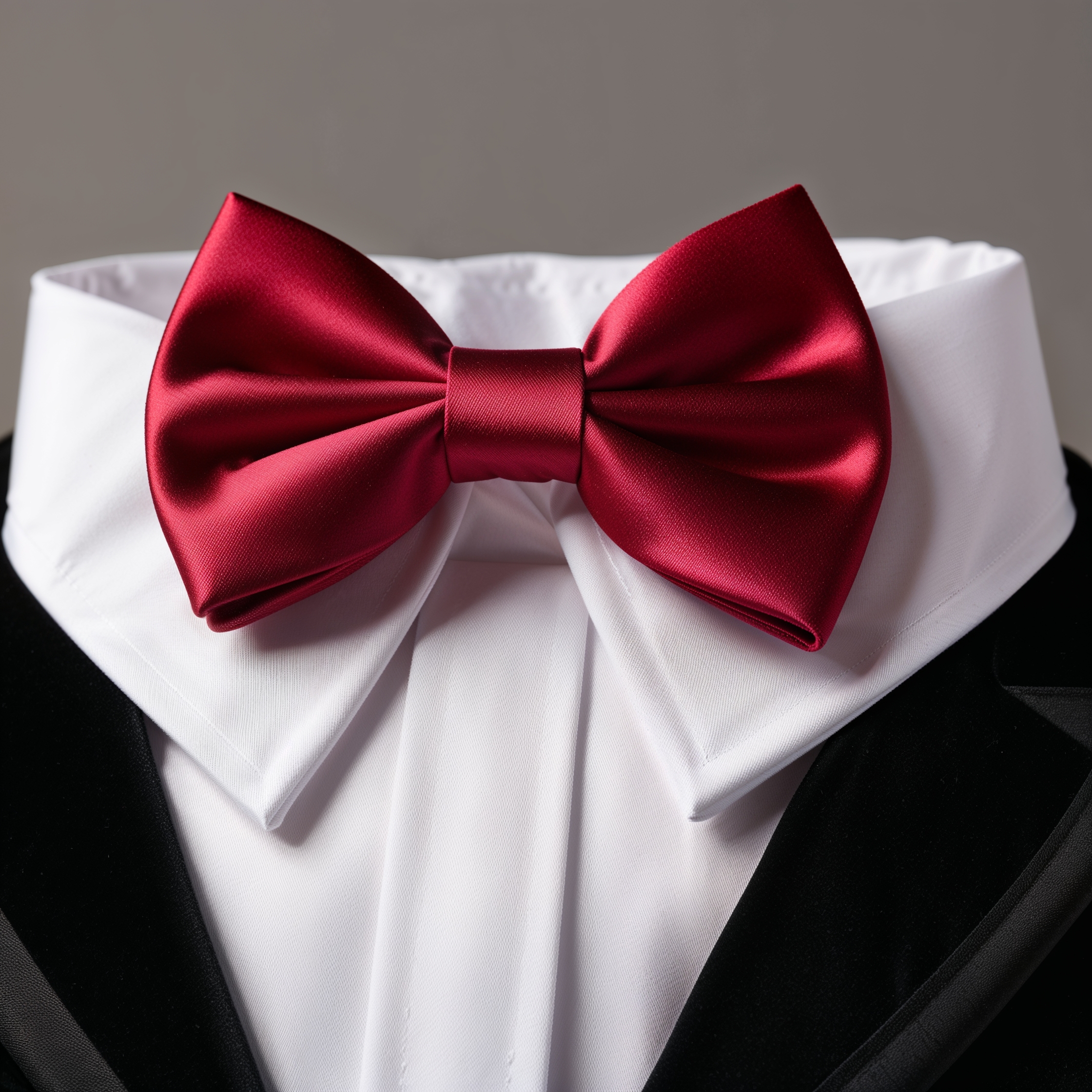 DapperPaws Velvet Tuxedo with Bow Tie for Pets - Image 7