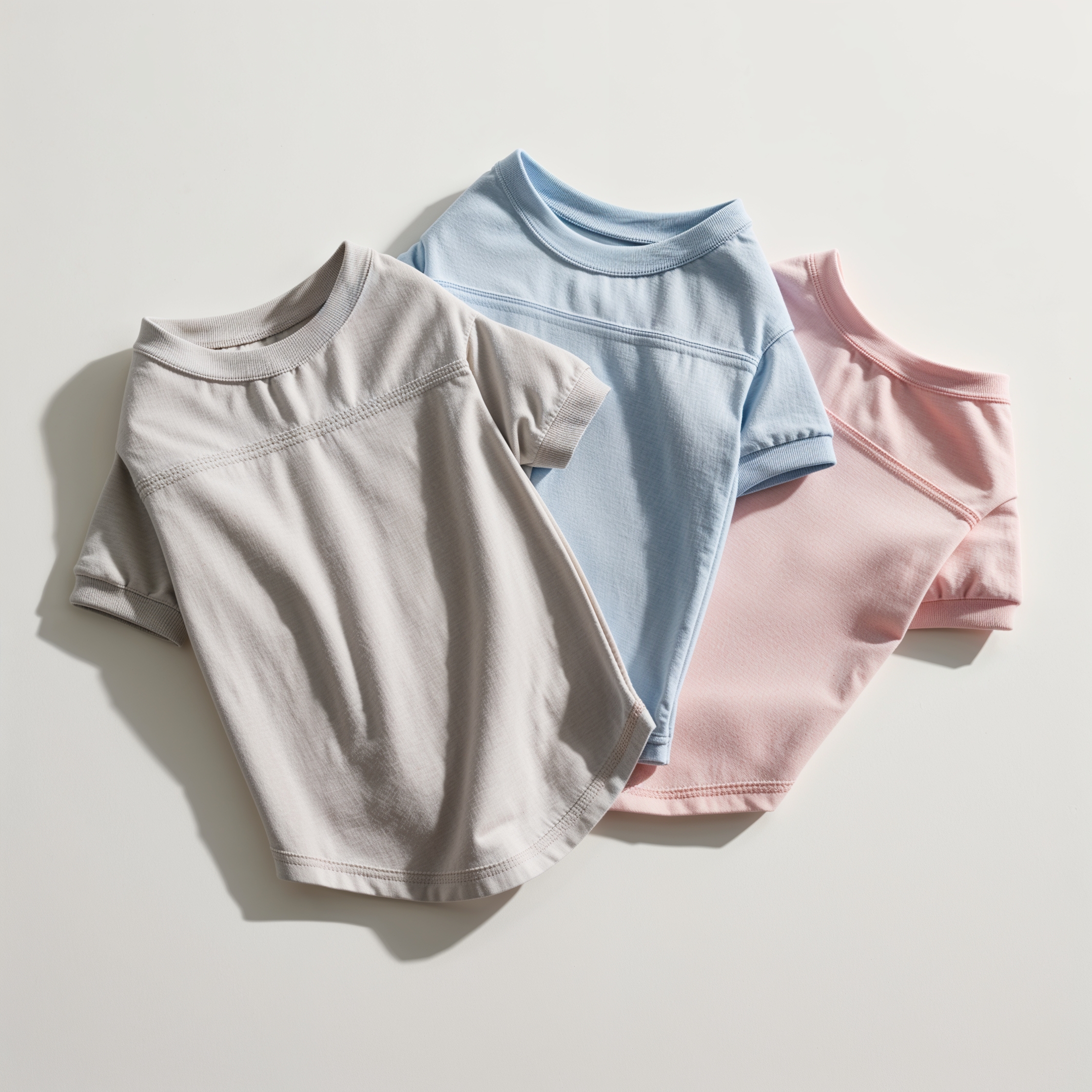 ComfyPaws Plain Cotton T-Shirt for Pets