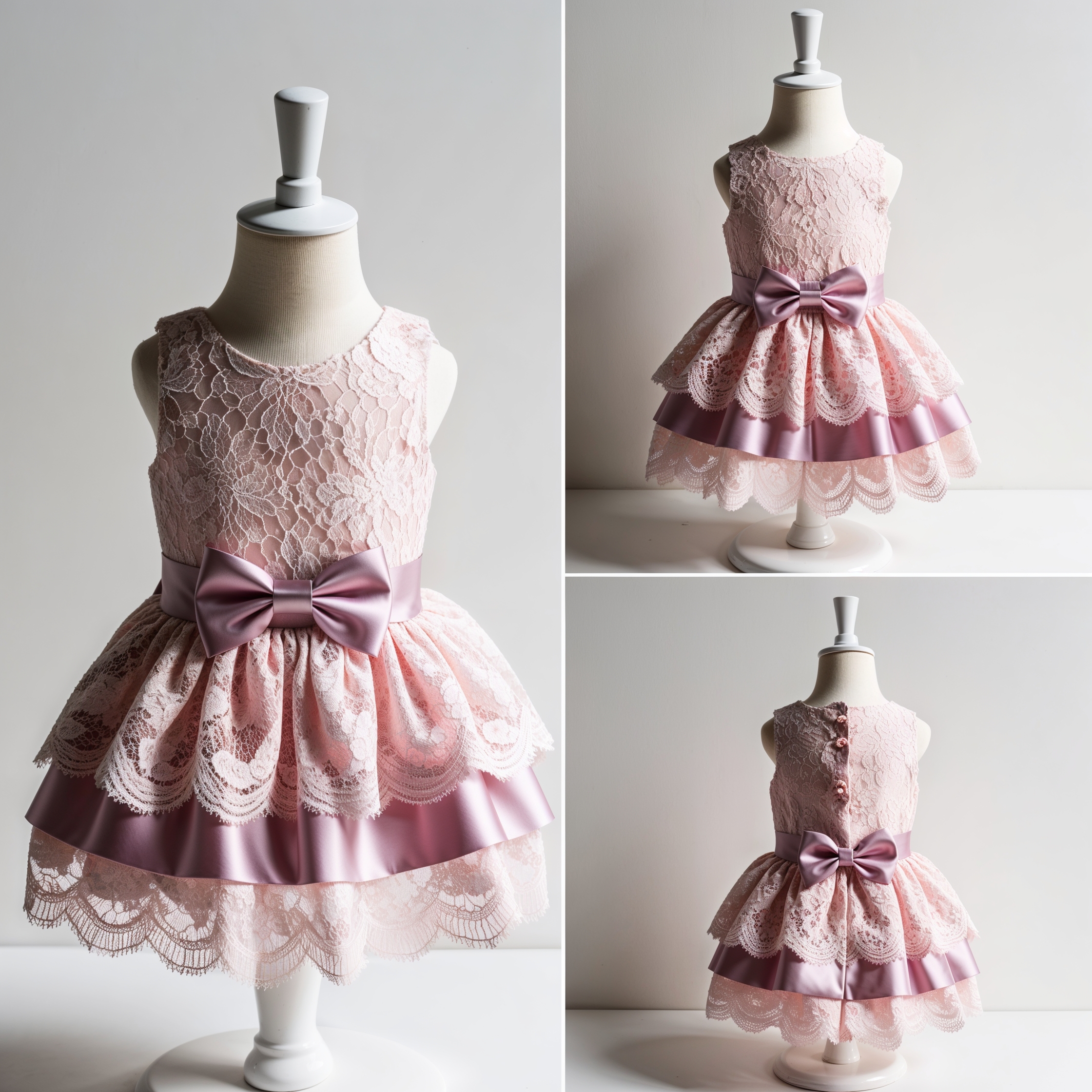 PawFête Lace Party Dress for Pets