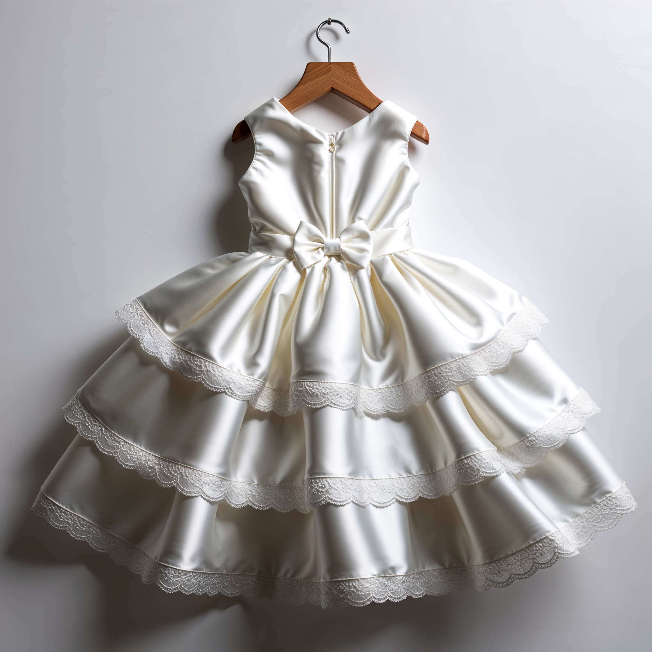 PawElegance Satin Wedding Dress for Pets